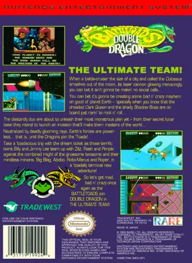 Battletoads-Double Dragon (USA) box cover back